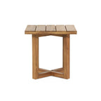 Hamel Outdoor Acacia Wood Square Side Table by Christopher Knight Home