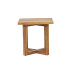 Hamel Outdoor Acacia Wood Square Side Table by Christopher Knight Home