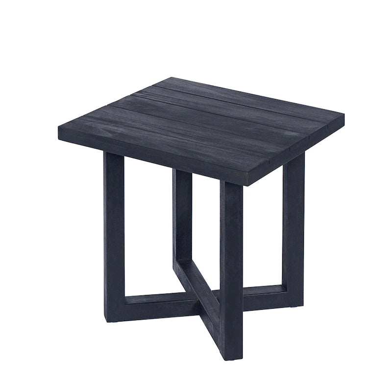 Hamel Outdoor Acacia Wood Square Side Table by Christopher Knight Home