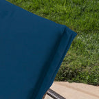 Jamaica Outdoor Chaise Lounge with Cushion (Set of 2) by Christopher Knight Home