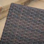 Jamaica Outdoor Chaise Lounge with Cushion (Set of 2) by Christopher Knight Home