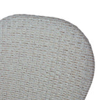 Arthur Outdoor French Cafe Chairs - Aluminum and Wicker - Gray/Bamboo Finish (Set of 2) - 17.75 L x 23.00 W x 34.50 H