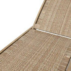 Benfield Outdoor Acacia Wood and Flat Wicker Chaise Lounge by Christopher Knight Home