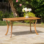 Hermosa7 Piece Acacia Wood Dining Set by Christopher Knight Home