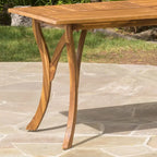Hermosa7 Piece Acacia Wood Dining Set by Christopher Knight Home