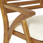Hermosa7 Piece Acacia Wood Dining Set by Christopher Knight Home