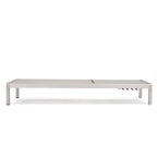 Cape Coral Mesh and Aluminum 3-piece Chaise Lounge with End Table Set by Christopher Knight Home