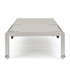 Cape Coral Mesh and Aluminum 3-piece Chaise Lounge with End Table Set by Christopher Knight Home