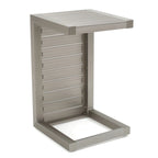 Cape Coral Mesh and Aluminum 3-piece Chaise Lounge with End Table Set by Christopher Knight Home