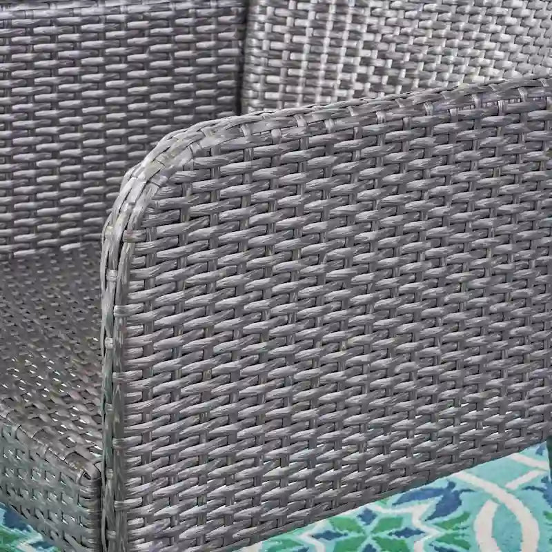 Brayden Outdoor 3-piece Wicker Bistro Set by Christopher Knight Home - N/A