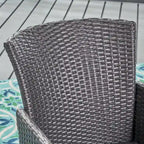 Brayden Outdoor 3-piece Wicker Bistro Set by Christopher Knight Home - N/A