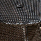 Brayden Outdoor 3-piece Wicker Bistro Set by Christopher Knight Home - N/A