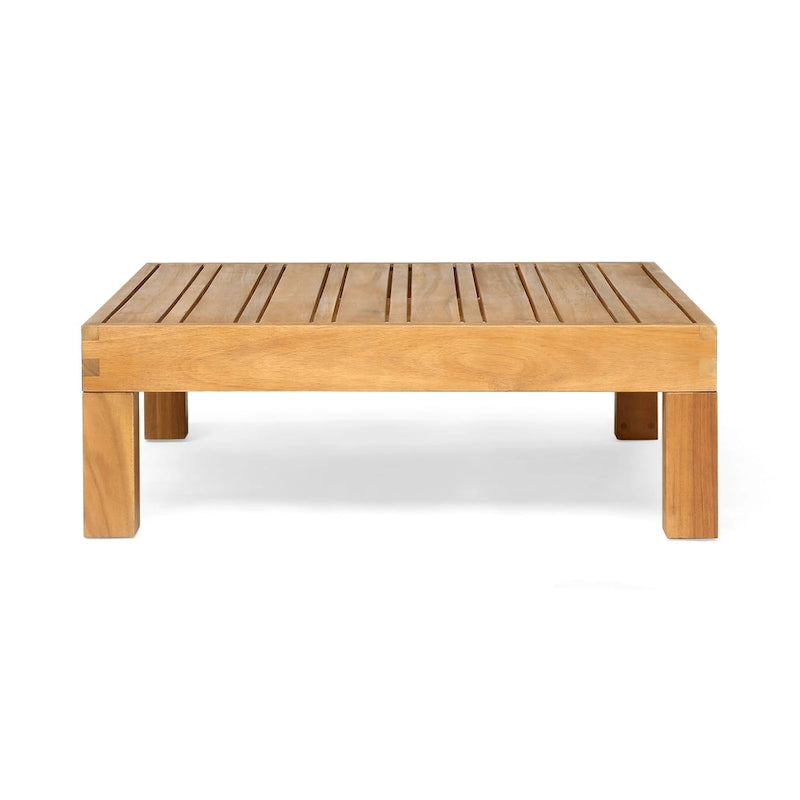Brava Acacia Wood Sectional Sofa Set by Christopher Knight Home