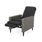 Murdock Outdoor Wicker Outdoor Recliner with Cushion by Christopher Knight Home