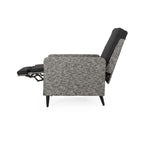 Murdock Outdoor Wicker Outdoor Recliner with Cushion by Christopher Knight Home