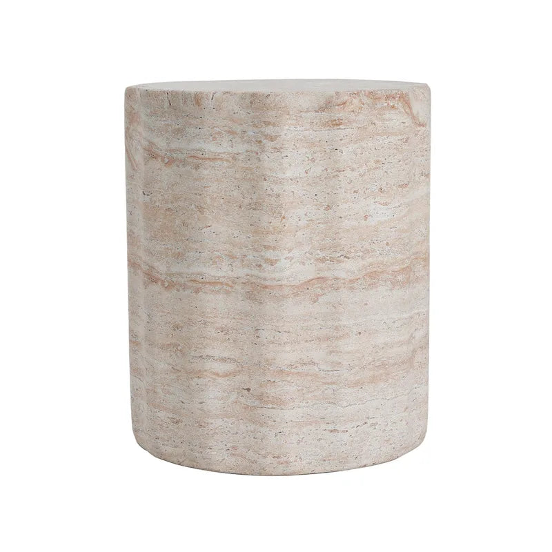 Cambio Outdoor Lightweight Concrete Side Table by Christopher Knight Home