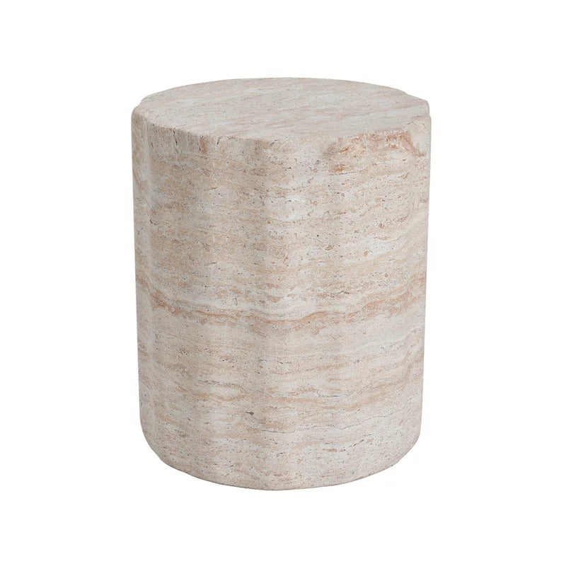 Cambio Outdoor Lightweight Concrete Side Table by Christopher Knight Home