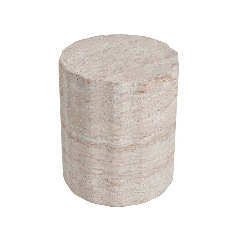 Cambio Outdoor Lightweight Concrete Side Table by Christopher Knight Home