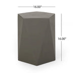 Apollo Outdoor Modern Side Table by Christopher Knight Home