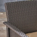 St. Lucia Outdoor Wicker Loveseat by Christopher Knight Home