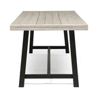 Lyons Outdoor Rustic 8-seater Dining Set by Christopher Knight Home