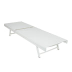 Salton Outdoor Aluminum Mesh-seat Chaise Lounge (Set of 4) by Christopher Knight Home