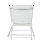 Salton Outdoor Aluminum Mesh-seat Chaise Lounge (Set of 4) by Christopher Knight Home