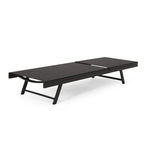 Salton Outdoor Aluminum Mesh-seat Chaise Lounge (Set of 4) by Christopher Knight Home