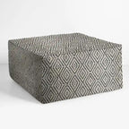 Sorra Home Sunbrella Outdoor Corded Bean Pouf