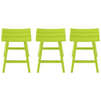 Polytrends Laguna Hdpe All Weather Outdoor Patio 29 Saddle Seat Bar Stool (Set Of 3)