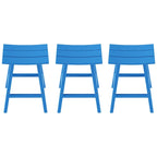 Polytrends Laguna Hdpe All Weather Outdoor Patio 29 Saddle Seat Bar Stool (Set Of 3)