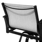 Outdoor Sunbrella Aluminum Swivel Bar Stool 2-piece Bar Height Stool Bar Chairs