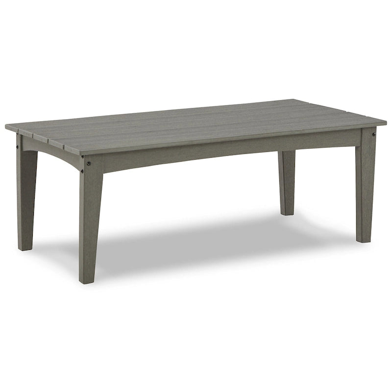 Signature Design by Ashley Visola Gray 4-Piece Outdoor Sofa Conversation Set - 80W x 33D x 37H