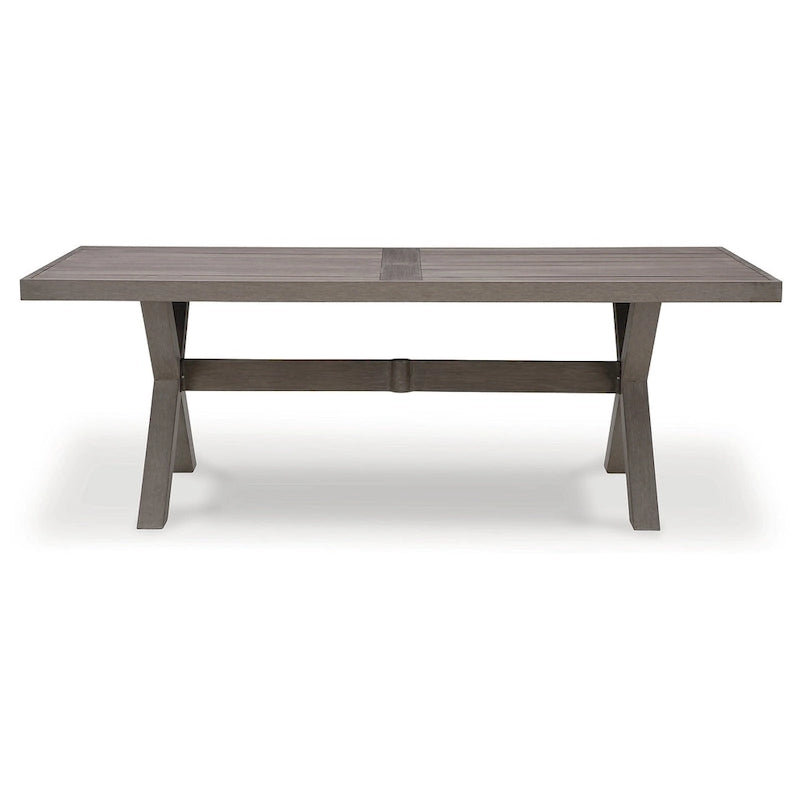 Signature Design by Ashley Hillside Barn Brown Outdoor Dining Table - 84 W x 42 D x 29 H
