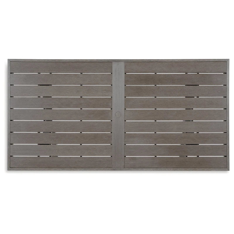 Signature Design by Ashley Hillside Barn Brown Outdoor Dining Table - 84 W x 42 D x 29 H