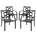 NUU GARDEN Outdoor 7-Piece Iron Dining Set