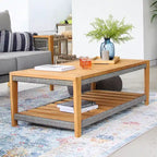 Cambridge Casual Nassau Teak Outdoor Patio Coffee Table