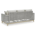 Signature Design by Ashley Seton Creek Gray Outdoor Sofa with Cushion - 82.63 W x 36.25 D x 35.88 H