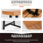 3-piece Acacia Wood Dining Set