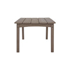 Signature Design by Ashley Emmeline Rectangular Outdoor Poly All Weather Cocktail Table - 48W x 24D x 18H