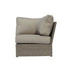 LSI Chelsea 10-piece Modular Grey Aluminum/Wicker Sectional Set