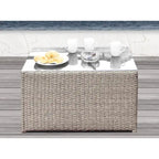 LSI Chelsea 10-piece Modular Grey Aluminum/Wicker Sectional Set