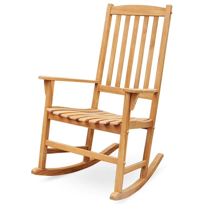 Cambridge Casual Alston 2-piece Teak Outdoor Rocking Chair