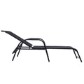 Set of 2 Outdoor Patio Lounge Chair Adjustable Chaise Recliner