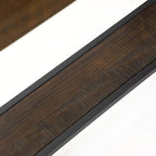Industrial Weathered Oak 47-inch Wide Wood Top Counter Height Table by