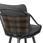 Patio Festival 11-Piece Patio Bar Height Dining Set with Grey Cushions