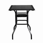 Patio Festival 11-Piece Patio Bar Height Dining Set with Grey Cushions
