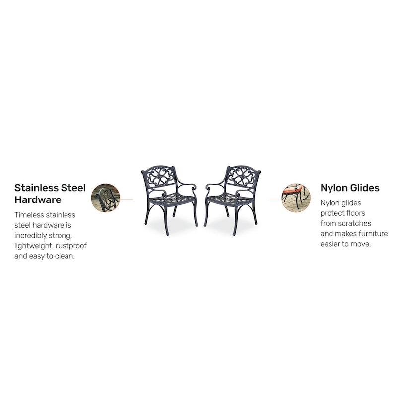 Sanibel Outdoor Chair Pair by Homestyles