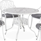 Capri Outdoor Cast Aluminum 42D Circular Dining Table by homestyles