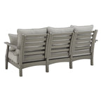 Signature Design by Ashley Visola Outdoor Poly All Weather Sofa with Cushion